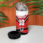 Personalised St Kilda Saints ANZAC 4 in 1 Can Cooler Tumbler Military Remembrance Australian Football Mascot Camouflage