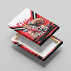 Personalised St Kilda Saints ANZAC Canvas Wall Art Military Remembrance Australian Football Mascot Camouflage