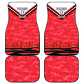 Personalised St Kilda Saints ANZAC Car Mats Military Remembrance Australian Football Mascot Camouflage