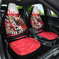 Personalised St Kilda Saints ANZAC Car Seat Cover Military Remembrance Australian Football Mascot Camouflage
