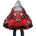 Personalised St Kilda Saints ANZAC Cloak Military Remembrance Australian Football Mascot Camouflage