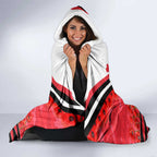 Personalised St Kilda Saints ANZAC Hooded Blanket Military Remembrance Australian Football Mascot Camouflage