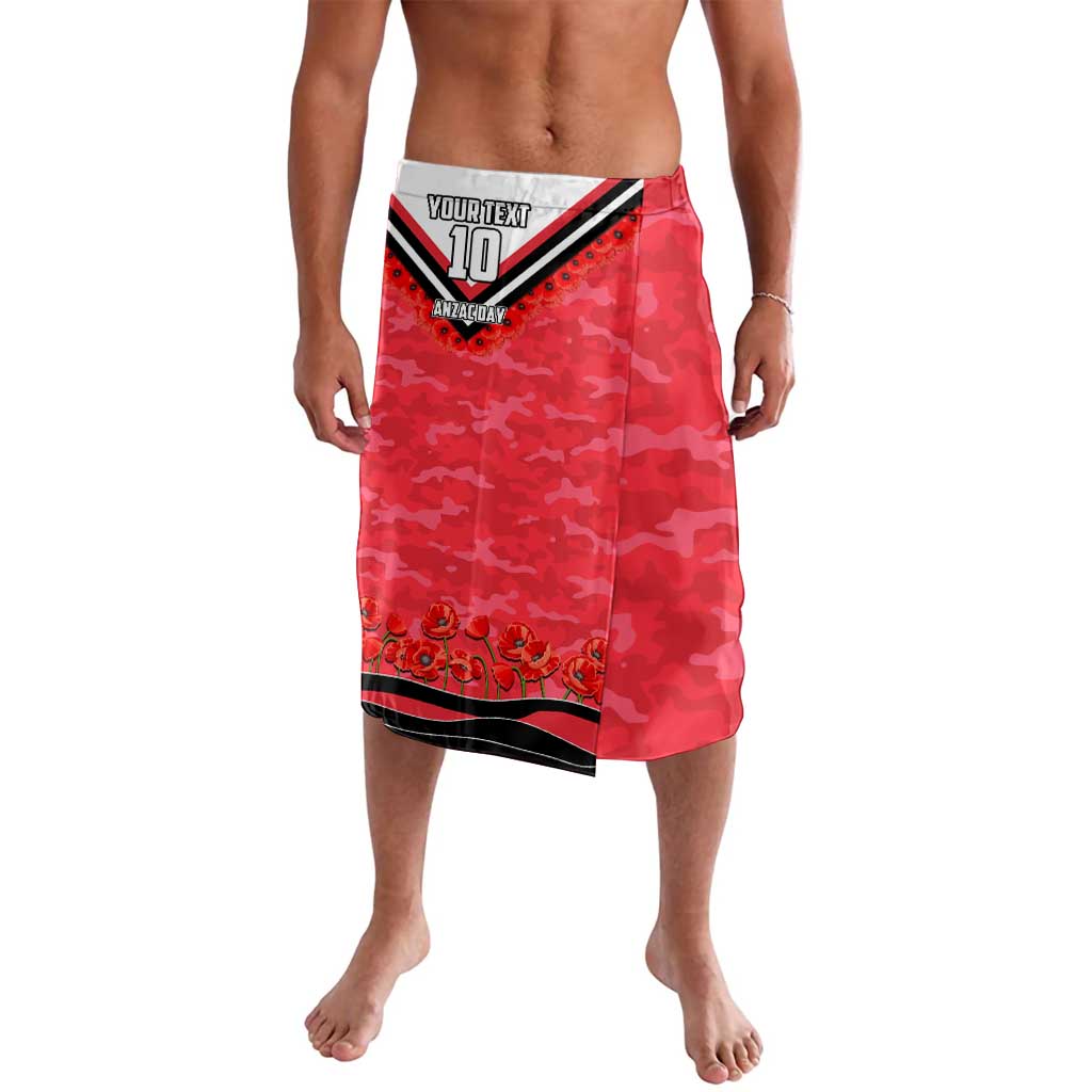 Personalised St Kilda Saints ANZAC Lavalava Military Remembrance Australian Football Mascot Camouflage