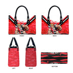 Personalised St Kilda Saints ANZAC Leather Bag Military Remembrance Australian Football Mascot Camouflage