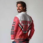 Personalised St Kilda Saints ANZAC Long Sleeve Polo Shirt Military Remembrance Australian Football Mascot Camouflage