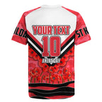 Personalised St Kilda Saints ANZAC Rugby Jersey Military Remembrance Australian Football Mascot Camouflage
