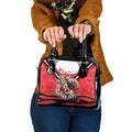 Personalised St Kilda Saints ANZAC Shoulder Handbag Military Remembrance Australian Football Mascot Camouflage