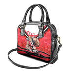 Personalised St Kilda Saints ANZAC Shoulder Handbag Military Remembrance Australian Football Mascot Camouflage