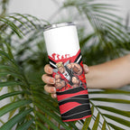 Personalised St Kilda Saints ANZAC Skinny Tumbler Military Remembrance Australian Football Mascot Camouflage