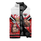 Personalised St Kilda Saints ANZAC Sleeveless Puffer Jacket Military Remembrance Australian Football Mascot Camouflage