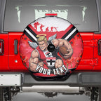 Personalised St Kilda Saints ANZAC Spare Tire Cover Military Remembrance Australian Football Mascot Camouflage