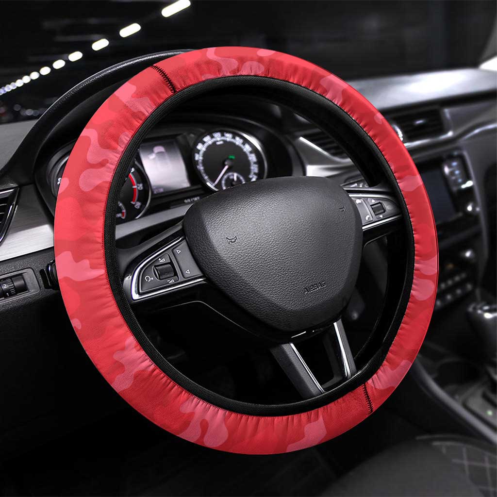 St Kilda Saints ANZAC Steering Wheel Cover Military Remembrance Australian Football Mascot Camouflage