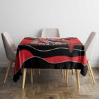 Personalised St Kilda Saints ANZAC Tablecloth Military Remembrance Australian Football Mascot Camouflage