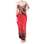 Personalised St Kilda Saints ANZAC Tank Maxi Dress Military Remembrance Australian Football Mascot Camouflage