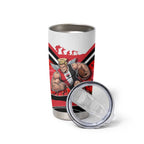 Personalised St Kilda Saints ANZAC Tumbler Cup Military Remembrance Australian Football Mascot Camouflage