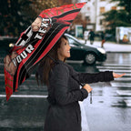 Personalised St Kilda Saints ANZAC Umbrella Military Remembrance Australian Football Mascot Camouflage
