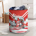 Personalised Sydney Swans ANZAC Laundry Basket Military Remembrance Australian Football Mascot Camouflage