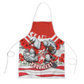 Personalised Sydney Swans ANZAC Apron Military Remembrance Australian Football Mascot Camouflage