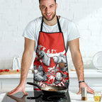 Personalised Sydney Swans ANZAC Apron Military Remembrance Australian Football Mascot Camouflage