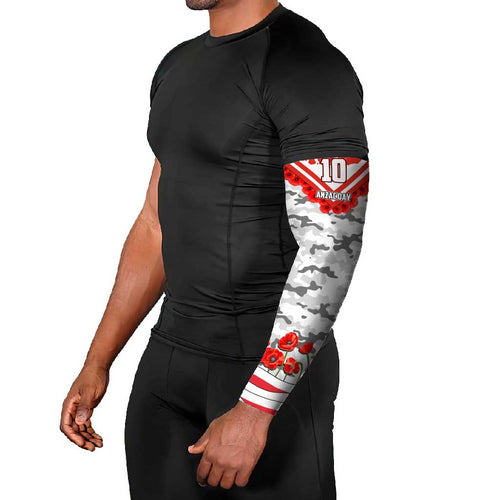 Personalised Sydney Swans ANZAC Arm Sleeves Military Remembrance Australian Football Mascot Camouflage