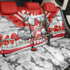 Personalised Sydney Swans ANZAC Back Car Seat Cover Military Remembrance Australian Football Mascot Camouflage
