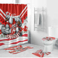 Personalised Sydney Swans ANZAC Bathroom Set Military Remembrance Australian Football Mascot Camouflage
