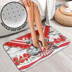 Personalised Sydney Swans ANZAC Bathroom Set Military Remembrance Australian Football Mascot Camouflage