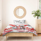 Personalised Sydney Swans ANZAC Bedding Set Military Remembrance Australian Football Mascot Camouflage