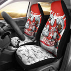 Personalised Sydney Swans ANZAC Car Seat Cover Military Remembrance Australian Football Mascot Camouflage