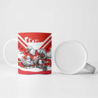 Personalised Sydney Swans ANZAC Ceramic Mug Military Remembrance Australian Football Mascot Camouflage