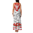 Personalised Sydney Swans ANZAC Family Matching Tank Maxi Dress and Hawaiian Shirt Military Remembrance Australian Football Mascot Camouflage