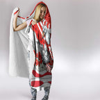 Personalised Sydney Swans ANZAC Hooded Blanket Military Remembrance Australian Football Mascot Camouflage