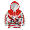 Personalised Sydney Swans ANZAC Kid Hoodie Military Remembrance Australian Football Mascot Camouflage