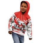 Personalised Sydney Swans ANZAC Kid Hoodie Military Remembrance Australian Football Mascot Camouflage