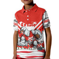 Personalised Sydney Swans ANZAC Kid Polo Shirt Military Remembrance Australian Football Mascot Camouflage