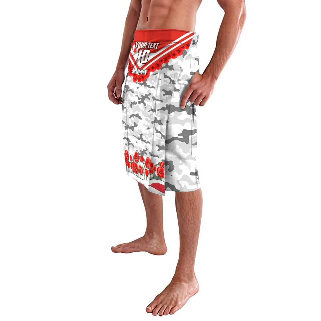Personalised Sydney Swans ANZAC Lavalava Military Remembrance Australian Football Mascot Camouflage