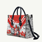 Personalised Sydney Swans ANZAC Leather Bag Military Remembrance Australian Football Mascot Camouflage
