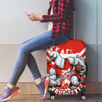 Personalised Sydney Swans ANZAC Luggage Cover Military Remembrance Australian Football Mascot Camouflage