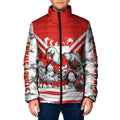 Personalised Sydney Swans ANZAC Padded Jacket Military Remembrance Australian Football Mascot Camouflage