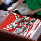 Personalised Sydney Swans ANZAC Puzzle Military Remembrance Australian Football Mascot Camouflage