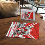 Personalised Sydney Swans ANZAC Puzzle Military Remembrance Australian Football Mascot Camouflage