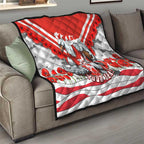 Personalised Sydney Swans ANZAC Quilt Military Remembrance Australian Football Mascot Camouflage