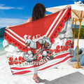 Personalised Sydney Swans ANZAC Sarong Military Remembrance Australian Football Mascot Camouflage