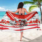 Personalised Sydney Swans ANZAC Sarong Military Remembrance Australian Football Mascot Camouflage