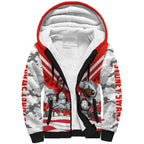 Personalised Sydney Swans ANZAC Sherpa Hoodie Military Remembrance Australian Football Mascot Camouflage