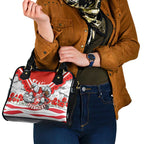 Personalised Sydney Swans ANZAC Shoulder Handbag Military Remembrance Australian Football Mascot Camouflage
