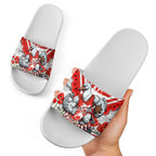 Personalised Sydney Swans ANZAC Slide Sandals Military Remembrance Australian Football Mascot Camouflage