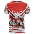 Personalised Sydney Swans ANZAC T Shirt Military Remembrance Australian Football Mascot Camouflage