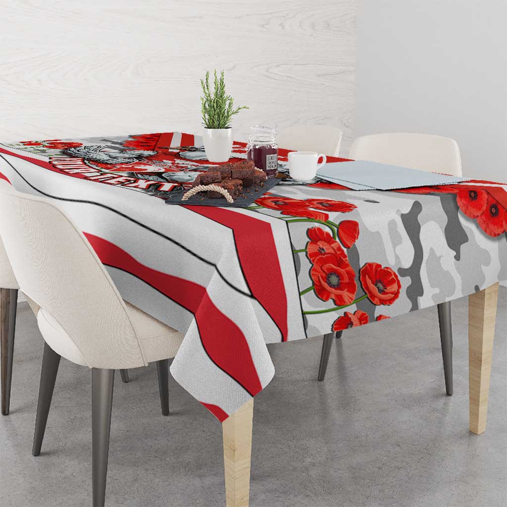 Personalised Sydney Swans ANZAC Tablecloth Military Remembrance Australian Football Mascot Camouflage