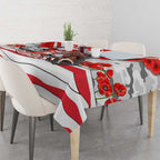 Personalised Sydney Swans ANZAC Tablecloth Military Remembrance Australian Football Mascot Camouflage